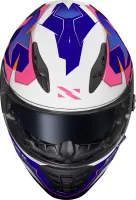 CAPACETE NORISK SOUL FF302 DISTRICT AZUL / BRANCO / ROSA - Foto 5