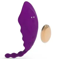 Vibrador de Calcinha via APP À Longa Distância com Controle Remoto - 8604 - Foto 5