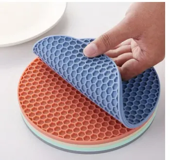  KIT 6 Descansos Panela em Silicone Protetor Resistente