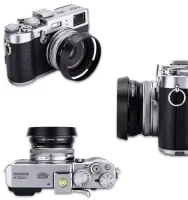  Parasol de lente JJC c/ anel adaptador para Fujifilm  X100 X100VI - Foto 4