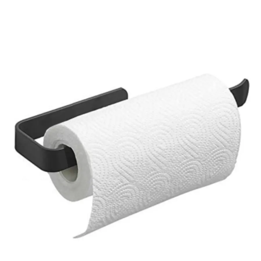 Porta Papel Toalha Suporte Parede Armário Cozinha Imagem