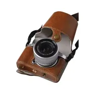 Case em couro de proteção Câmera Fujifilm X-M5 (XM5)  - Foto 2