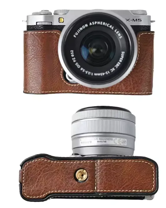 Base em couro de proteção Câmera Fujifilm X-M5 (XM5)