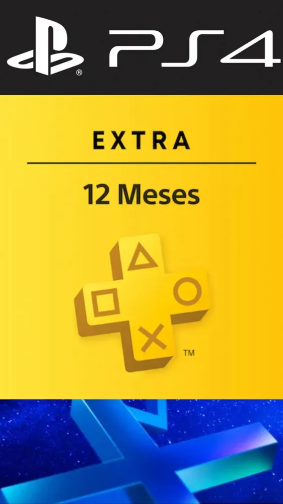 psn plus 12 meses ps4 mídia digital ( PSN PLUS EXTRA )  Imagem