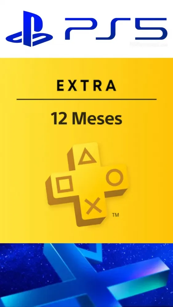 psn plus 12 meses ps5 mídia digital ( PSN PLUS EXTRA )  Imagem