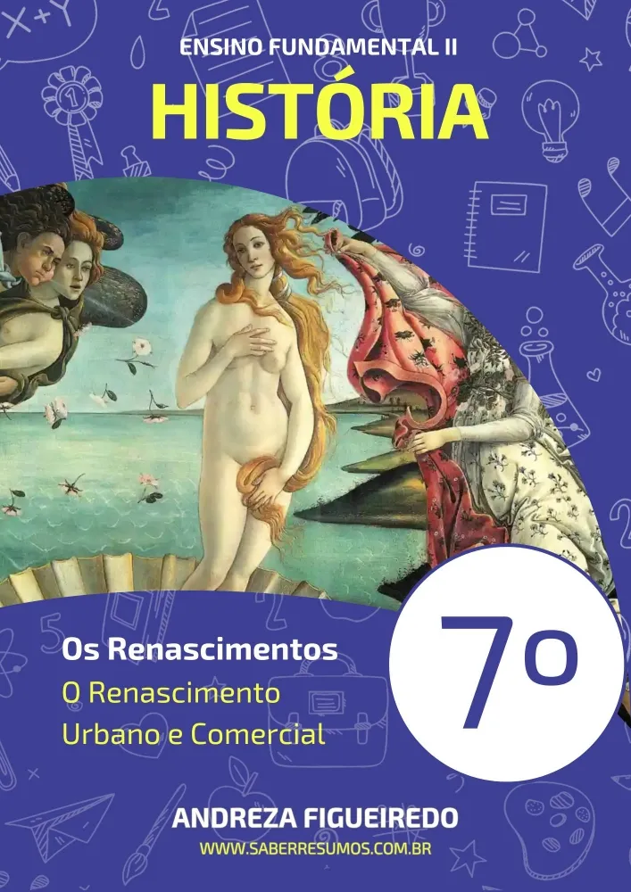 004 - História - Os Renascimentos - Renascimento Urbano e Comercial - 7º ano - PDF com 11 páginas Imagem