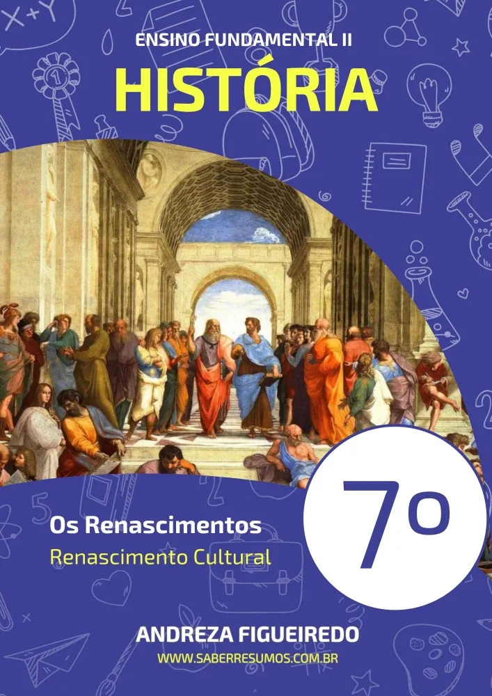 005 - História - Os Renascimentos - Renascimento Cultural - 7º ano - PDF com 25 páginas