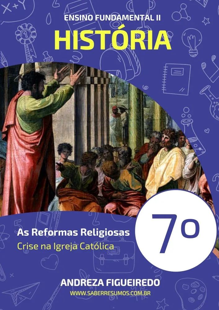 013 - História - As Reformas Religiosas - Crise na Igreja Católica - 7º ano - PDF com 9 páginas Imagem