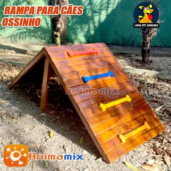 Rampa para cachorro  Ossinho