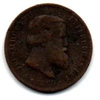 1869 - 10 Réis - Moeda Brasil Império