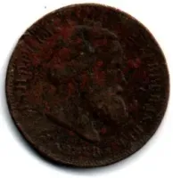 1869 - 10 Réis - Moeda Brasil Império