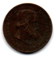 1869 - 10 Réis - Moeda Brasil Império - Foto 2