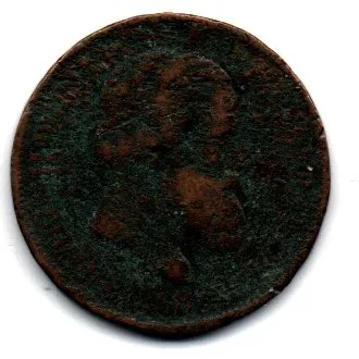 1868 - 20 Réis - Moeda Brasil Império