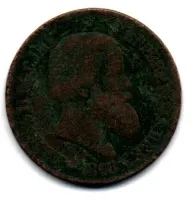 1868 - 20 Réis - Moeda Brasil Império