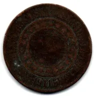 1911 - 40 Réis - Moeda Brasil