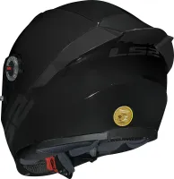 CAPACETE LS2 FF 358S CLASSIC S MONOCOLOR PRETO - Foto 8