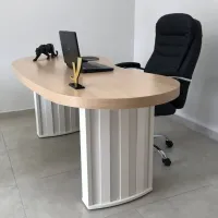 Mesa Executiva Organic 2000 Tamburato 50mm - Foto 2