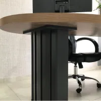 Mesa Executiva Organic 2000 Tamburato 50mm - Foto 8