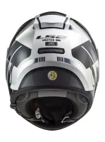 CAPACETE LS2 FF 397 VECTOR AUTOMAT BRANCO / TITANIUM - Foto 4