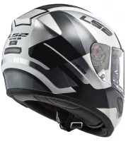 CAPACETE LS2 FF 397 VECTOR AUTOMAT BRANCO / TITANIUM - Foto 8