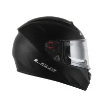 CAPACETE LS2 FF 397 VECTOR MONOCOLOR MATT BLACK - Foto 2