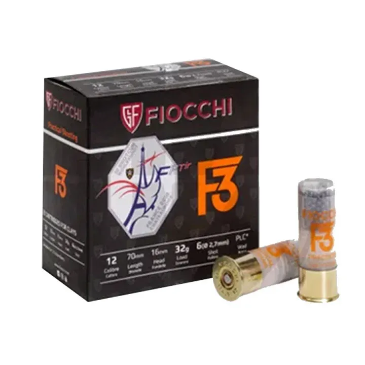 CARTUCHOS FIOCCHI Cal.12ga F3 HELICE 32gr. CH6