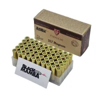 Munição Fiocchi Calibre .357 Magnum FMJTC 110gr Black Mamba Caixa 50un