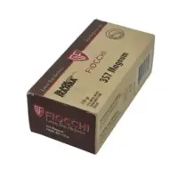 Munição Fiocchi Calibre .357 Magnum FMJTC 110gr Black Mamba Caixa 50un - Foto 2