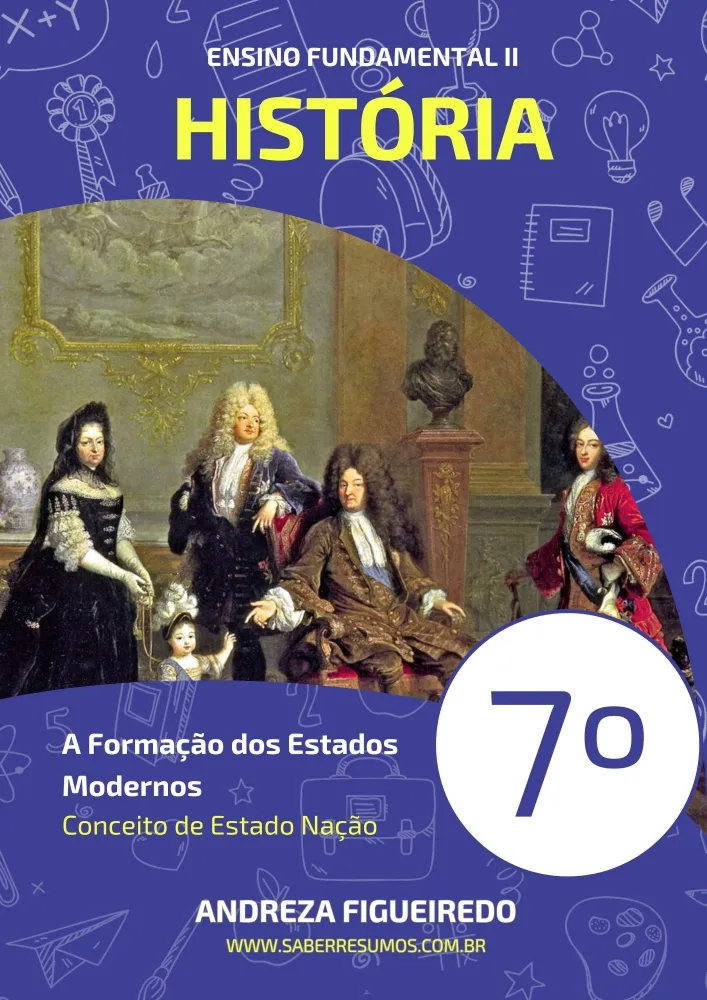 016 - História - A Formação dos Estados Modernos - Conceito de Estado Nação - 7º ano - PDF com 27 páginas Imagem