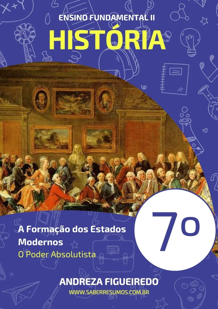 018 - História - A Formação dos Estados Modernos - O Poder Absolutista - 7º ano - PDF com 5 páginas Imagem