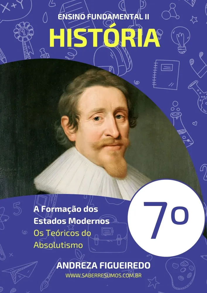 019 - História - A Formação dos Estados Modernos - Os Teóricos do Absolutismo - 7 º ano - PDF com 11 páginas Imagem