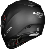 CAPACETE LS2 ARROW MONOCOLOR PRETO FOSCO - Foto 8