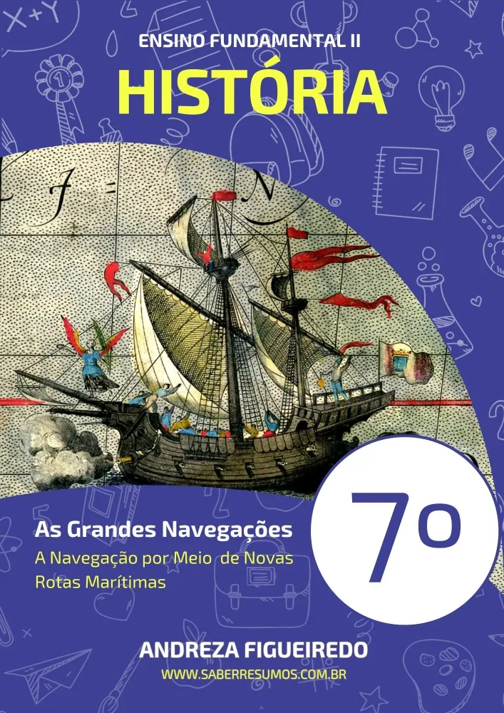 022 - História - As Grandes Navegações - A Navegação por Meio de Novas Rotas Marítimas - 7º ano - PDF com 11 páginas