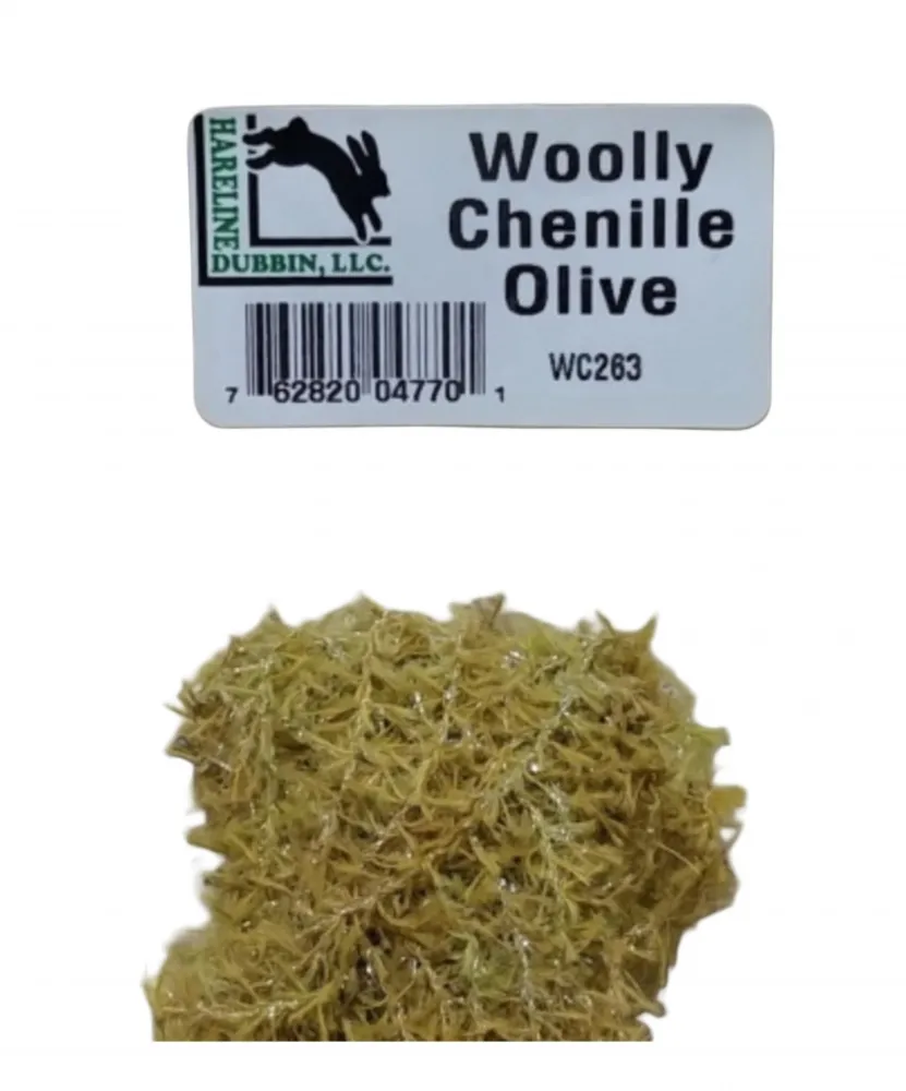 Hareline - Woolly Chenille  Imagem