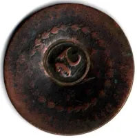 1830R - 40 Réis C/ Carimbo Geral de 20 - Moeda Brasil Império