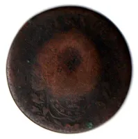 1830R - 40 Réis C/ Carimbo Geral de 20 - Moeda Brasil Império - Foto 2