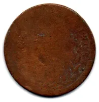 1824R - 40 Réis C/ Carimbo Geral de 20 - Moeda Brasil Império - Foto 2