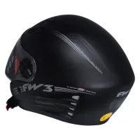 Capacete FW3  X Open Up Limited Preto Fosco - Foto 6