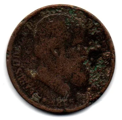 1875 - 40 Réis - Moeda Brasil Império