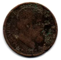 1875 - 40 Réis - Moeda Brasil Império
