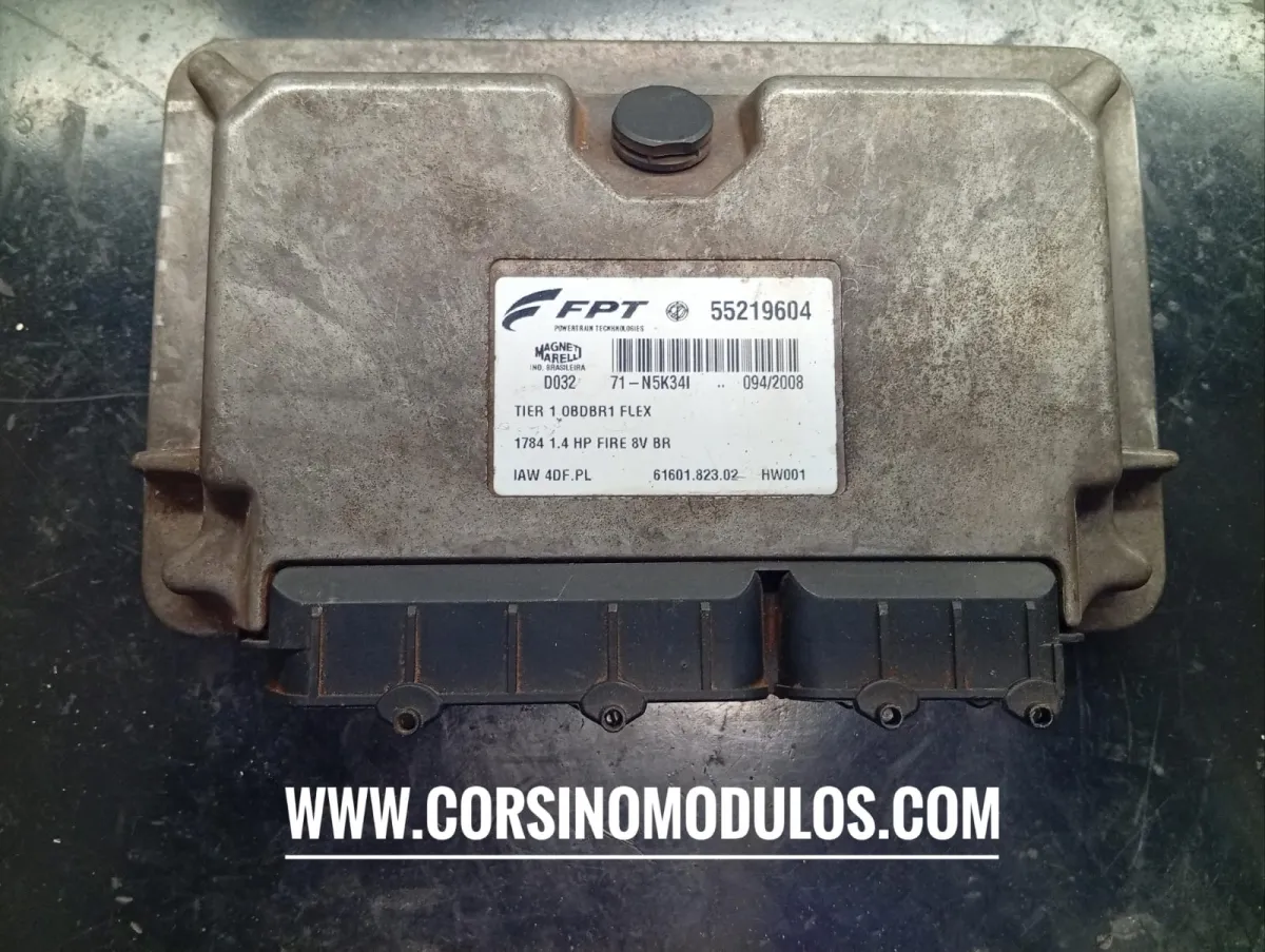 Módulo de Injeção Fiat Siena 1.4 8V FLEX-IAW 4DF.PL - HW001