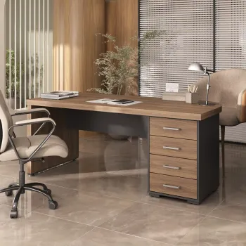 Mesa Executiva Dinãmica 1800 com Gaveteiro Lateral Tamburato 50mm - Foto 2