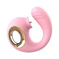 VIBRADOR DE PONTO G E CLITÓRIS COM LÍNGUA 12 VIBRAÇÕES - SNAIL - SI                                                              LIBYSEXSHOP - Foto 3