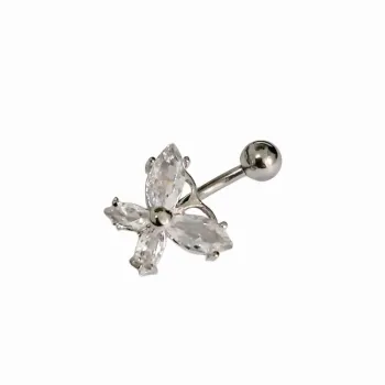 Banana Bell Aço Banho de Diamante - M541 PING 06 BNH07