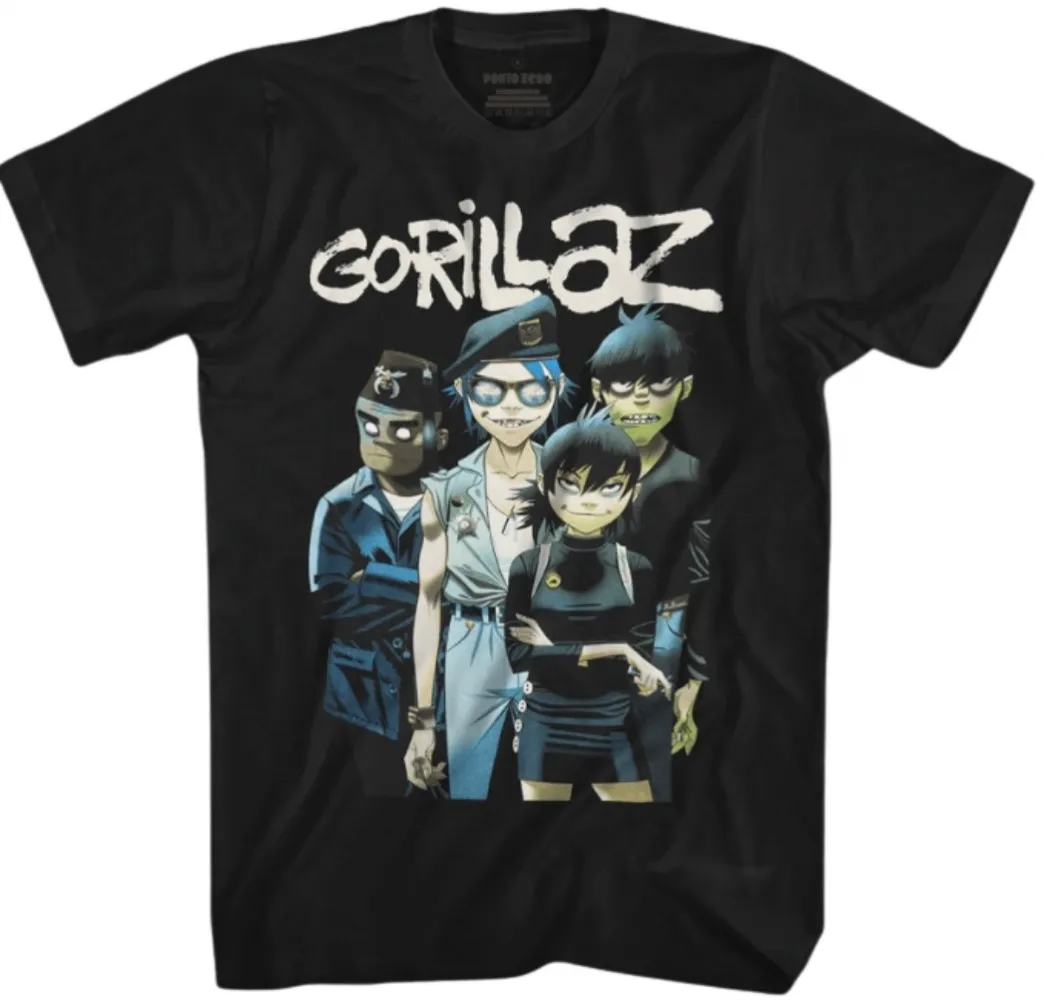 CAMISETA GORILLAZ 2025