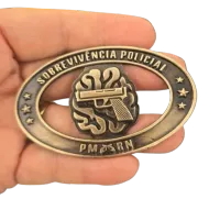 Brevê Metálico SOBREVIVÊNCIA POLICIAL