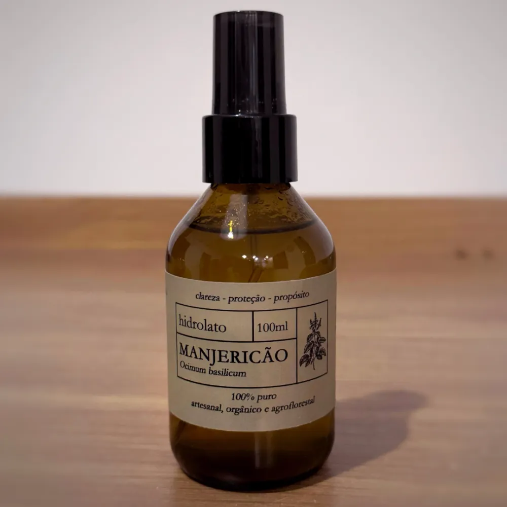 HIDROLATO DE MANJERICÃO Imagem