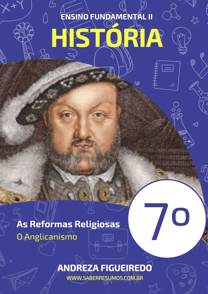 012 - História - As Reformas Religiosas - O Anglicanismo - 7º ano - PDF com 10 páginas