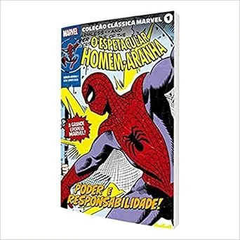 COLECAO CLASSICA MARVEL VOL. 1 - HOMEM ARANHA VOL 1 (PRODUTO USADO - COMO NOVO)