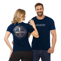 Baby Look Medalha de São Bento Azul Marinho - Foto 3